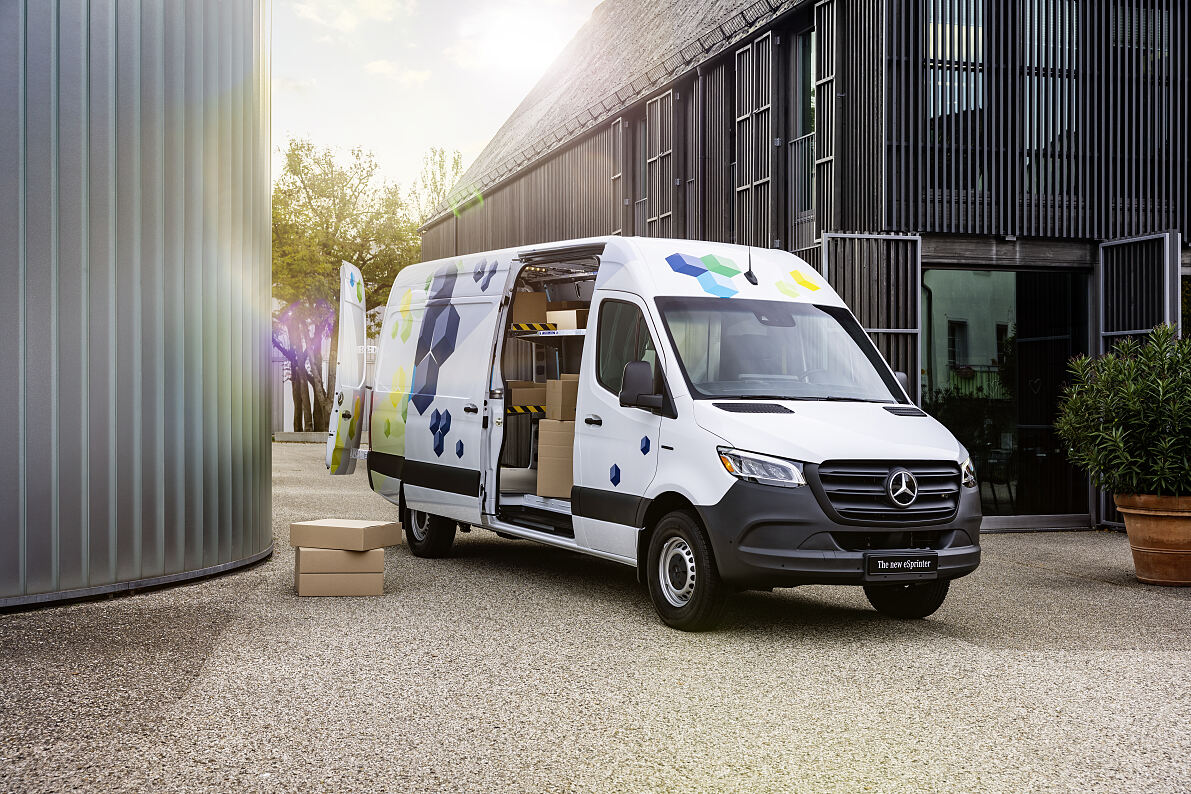 Der neue eSprinter: der vielseitigste und effizienteste Mercedes Benz eVan aller Zeiten