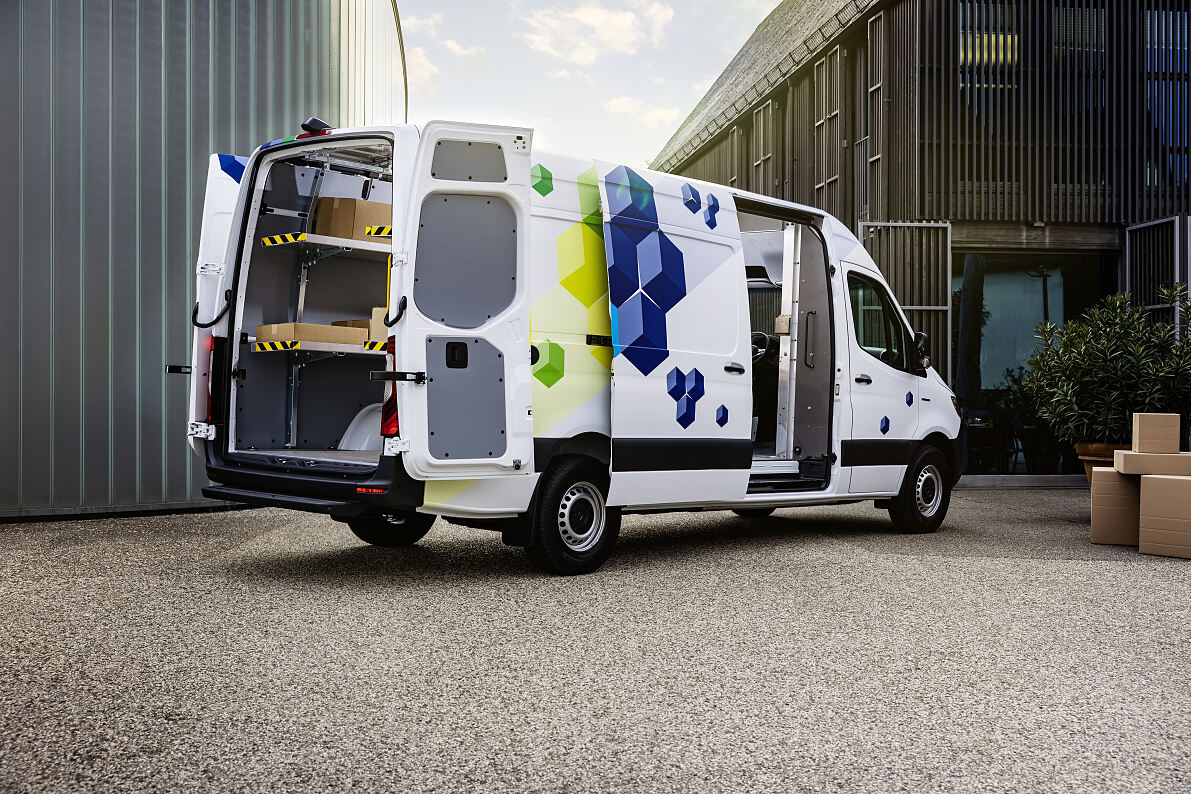 Der neue eSprinter: der vielseitigste und effizienteste Mercedes Benz eVan aller Zeiten