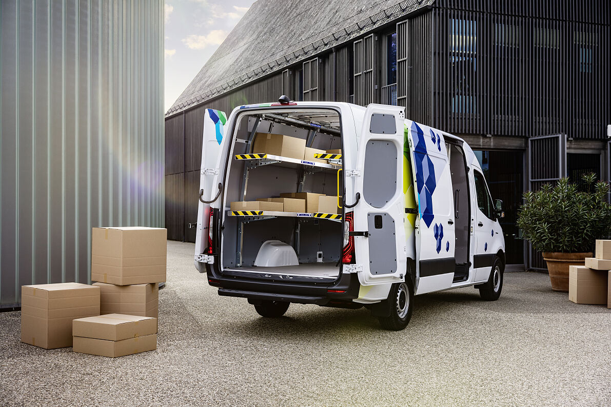 Der neue eSprinter: der vielseitigste und effizienteste Mercedes Benz eVan aller Zeiten
