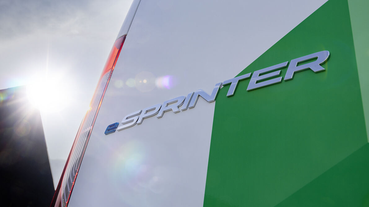 Der neue eSprinter: der vielseitigste und effizienteste Mercedes Benz eVan aller Zeiten