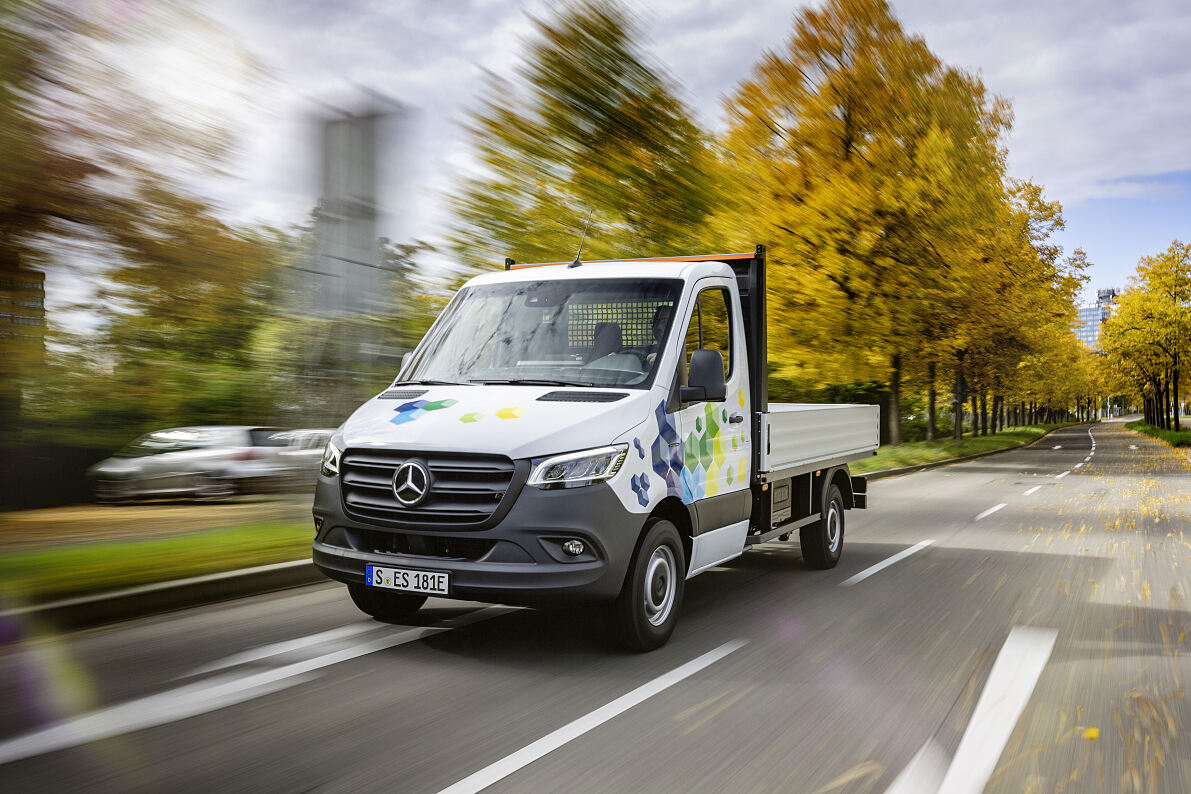 Der neue eSprinter: der vielseitigste und effizienteste Mercedes Benz eVan aller Zeiten