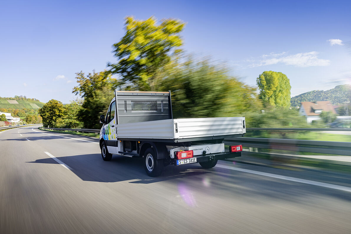 Der neue eSprinter: der vielseitigste und effizienteste Mercedes Benz eVan aller Zeiten