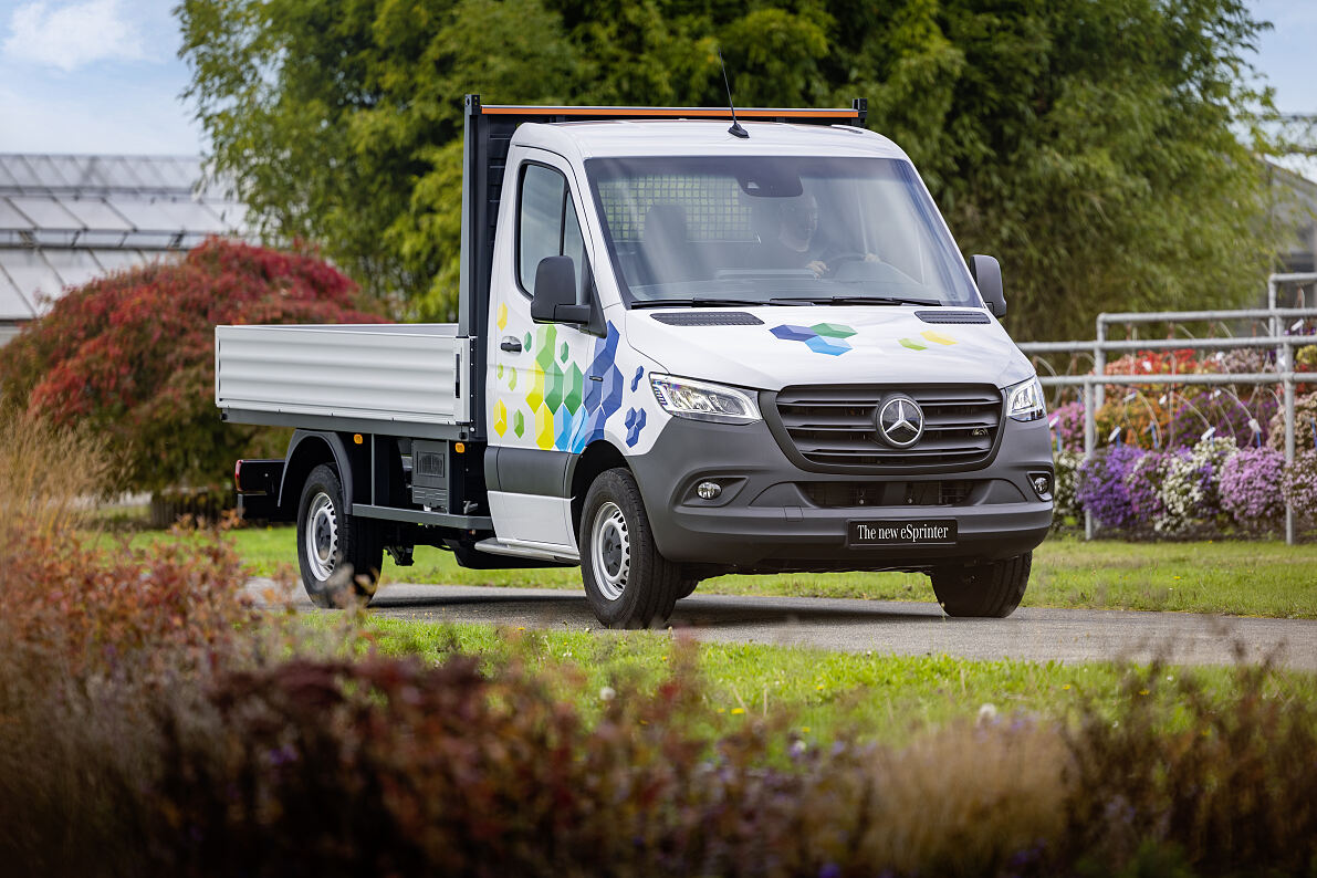 Der neue eSprinter: der vielseitigste und effizienteste Mercedes Benz eVan aller Zeiten