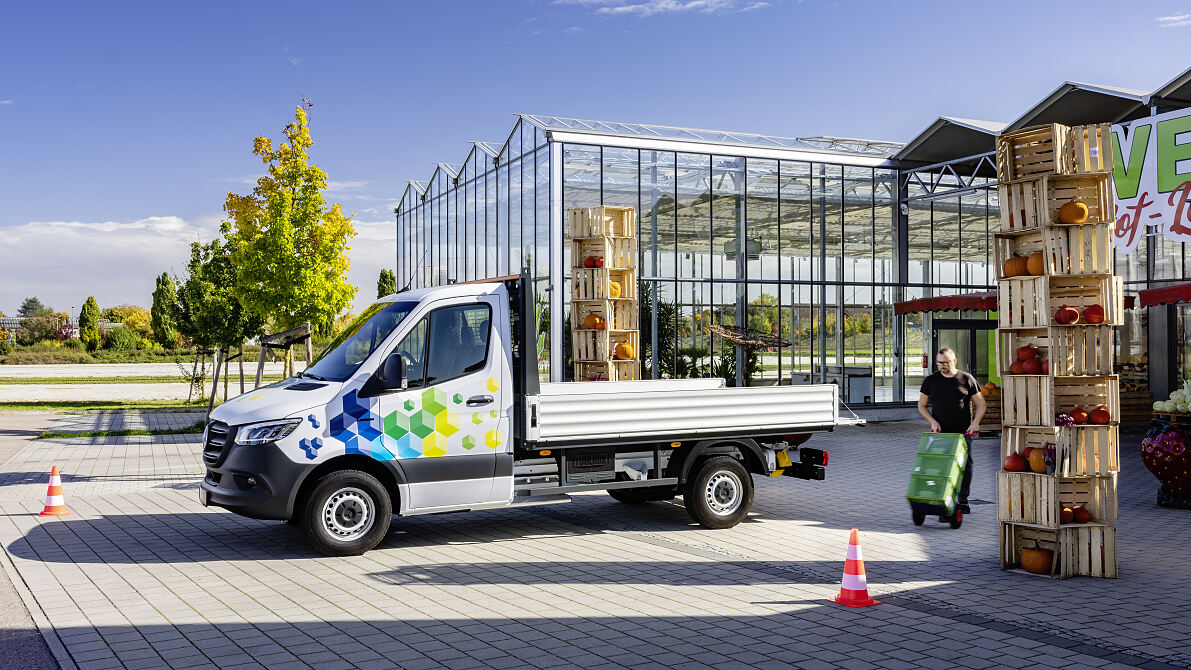 Der neue eSprinter: der vielseitigste und effizienteste Mercedes Benz eVan aller Zeiten