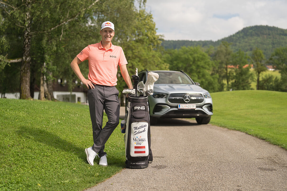 Auf dem Grünen Mercedes-Benz Österreich verstärkt Golfsport-Engagement