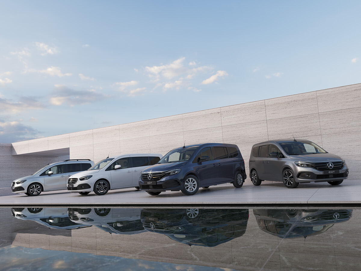 Mercedes-Benz Vans vervollständigt das Produktportfolio und wertet seine Small Vans auf