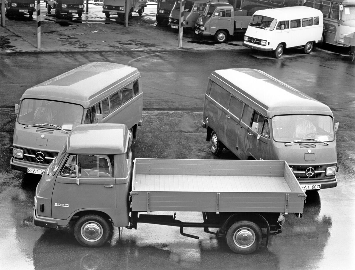 Mercedes-Benz Vans - Jahrzehnte voller Innovation und Jubiläen