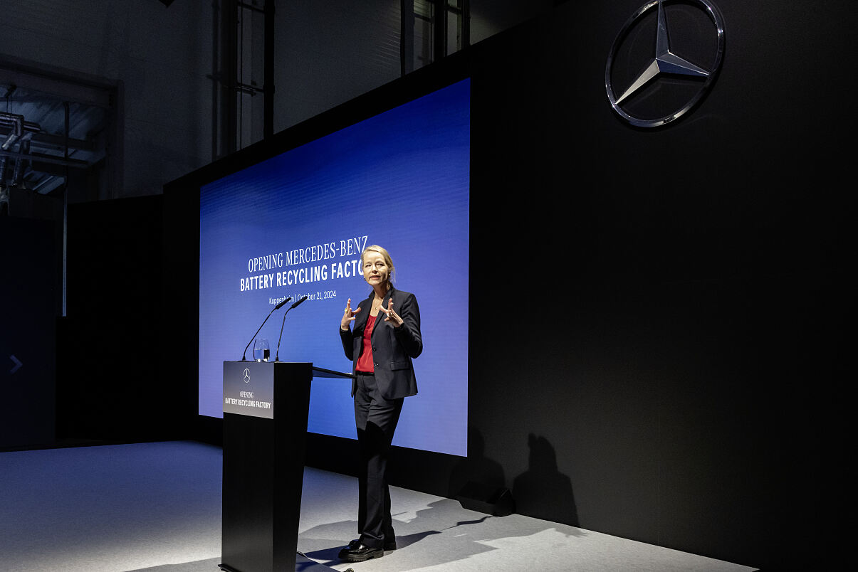 Mercedes-Benz schließt den Batterie-Kreislauf mit eigener Recyclingfabrik