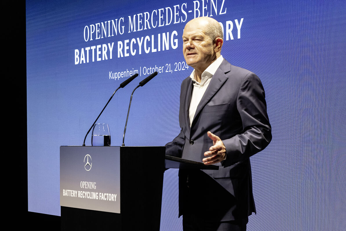 Mercedes-Benz schließt den Batterie-Kreislauf mit eigener Recyclingfabrik