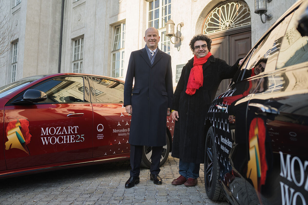 Nachhaltige Mobilität: Mercedes-Benz Österreich und Internationale Stiftung Mozarteum im Einklang