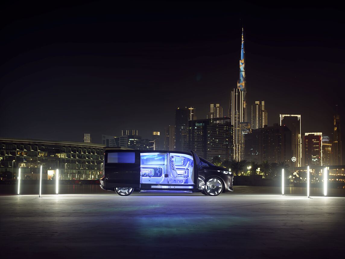 Der Vision V zu Gast in Dubai 