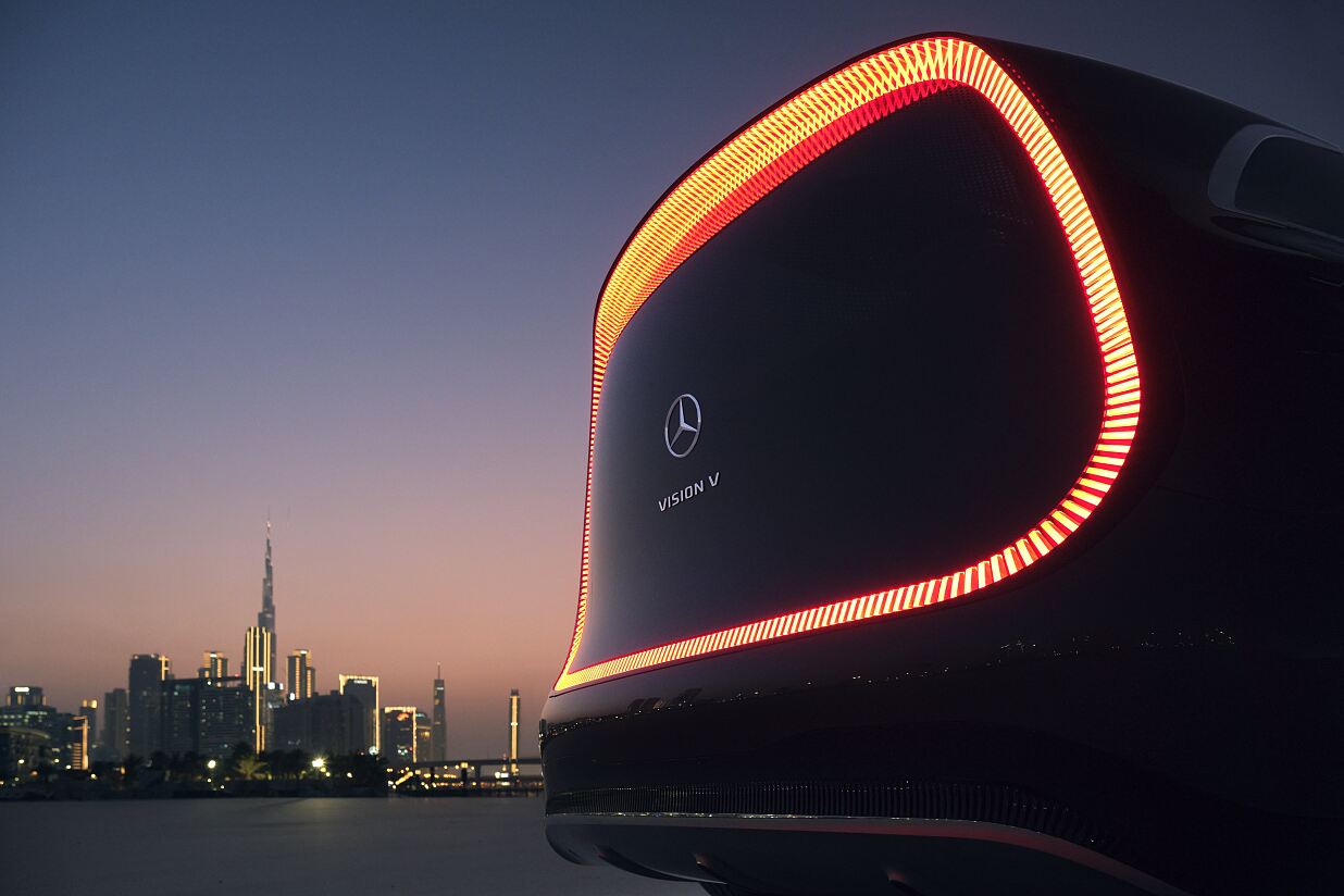 Der Vision V zu Gast in Dubai 