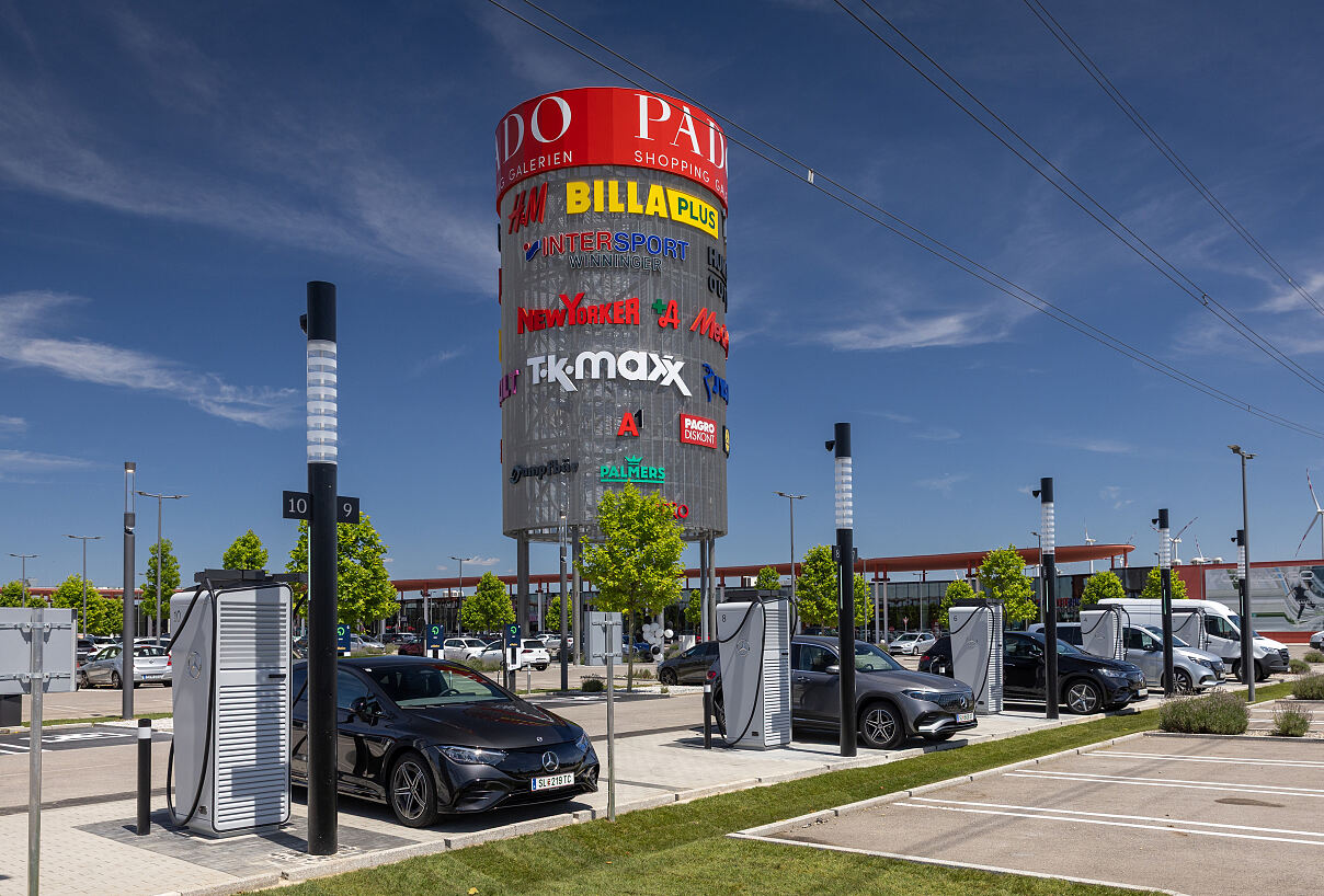 MB Charging Hub Eröffnung Parndorf