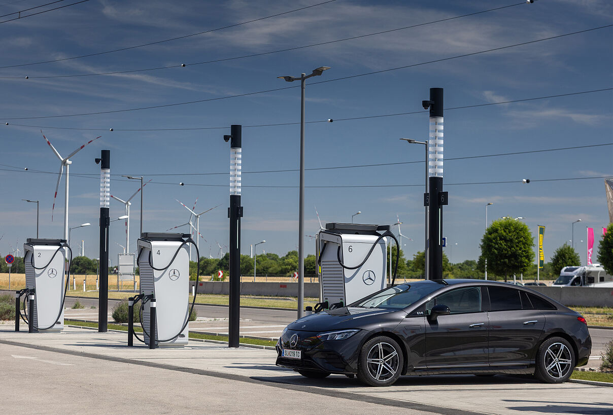 MB Charging Hub Eröffnung Parndorf