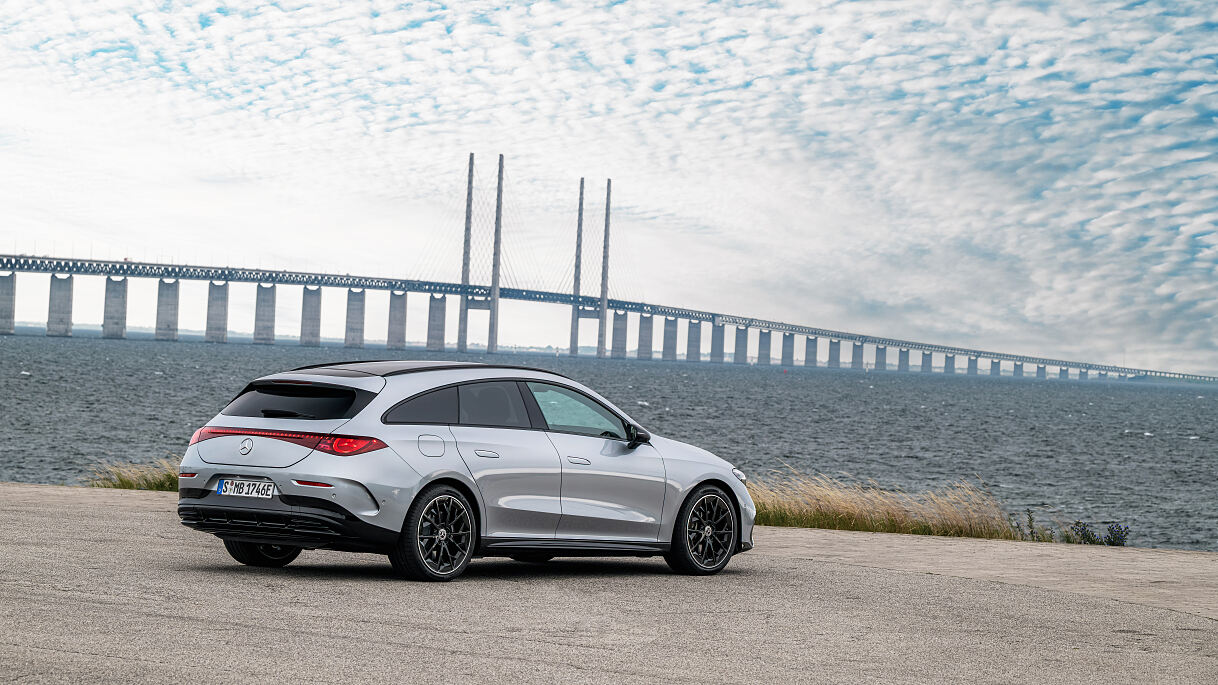 Der neue Mercedes Benz CLA Shooting Brake mit EQ Technologie: mehr Raum für Intelligenz