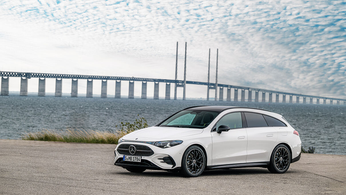 Der neue Mercedes Benz CLA Shooting Brake mit EQ Technologie: mehr Raum für Intelligenz