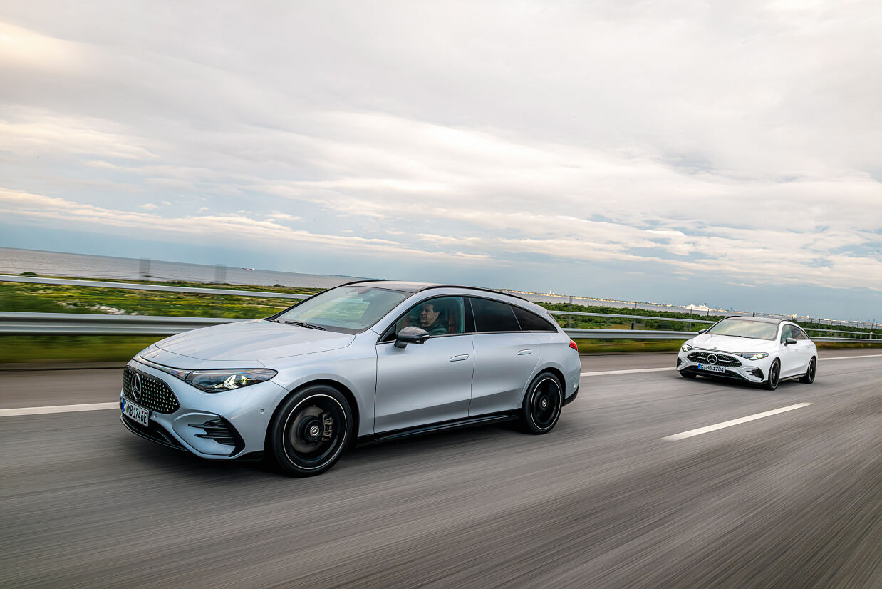 Der neue Mercedes Benz CLA Shooting Brake mit EQ Technologie: mehr Raum für Intelligenz