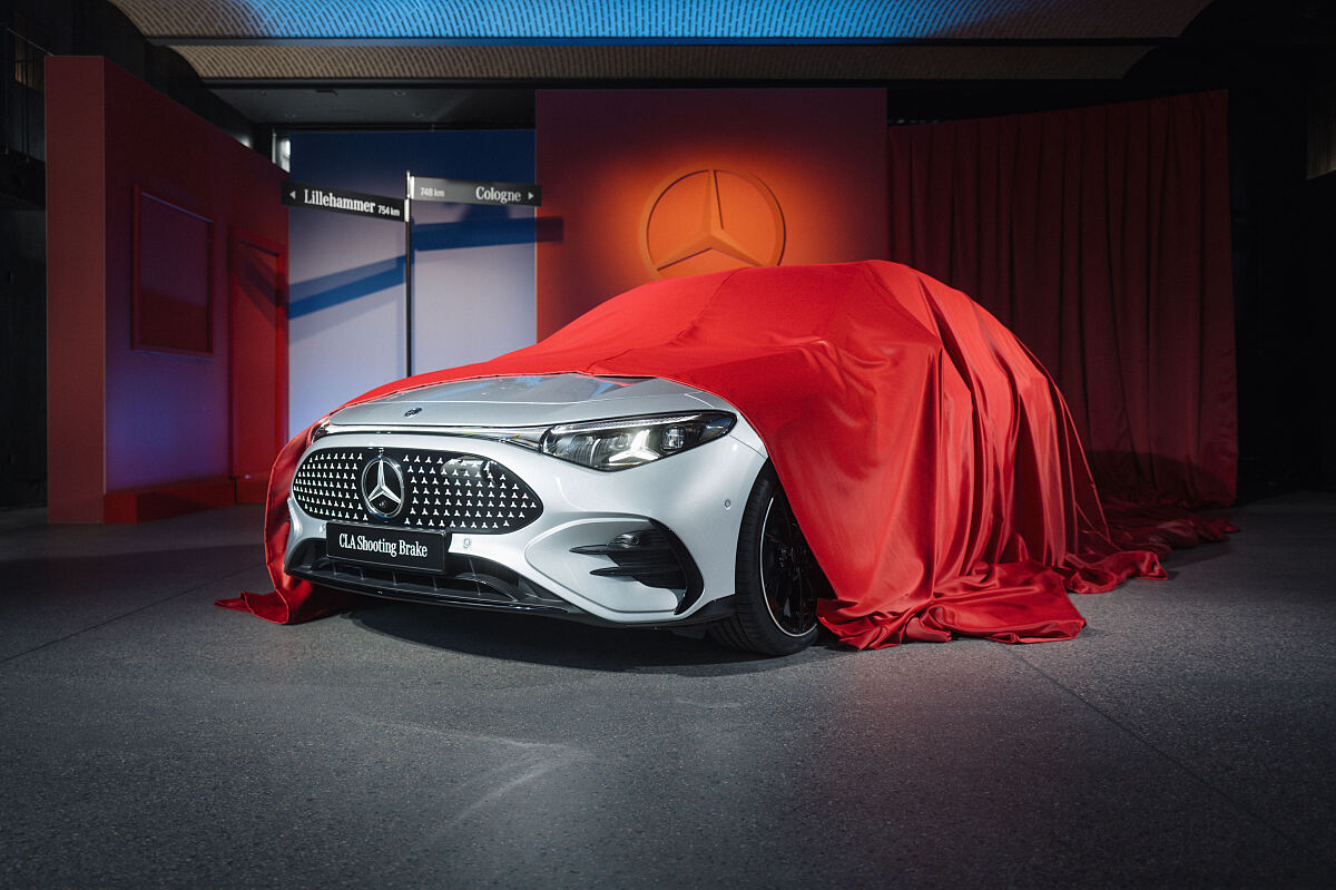 Der neue Mercedes Benz CLA Shooting Brake mit EQ Technologie: mehr Raum für Intelligenz