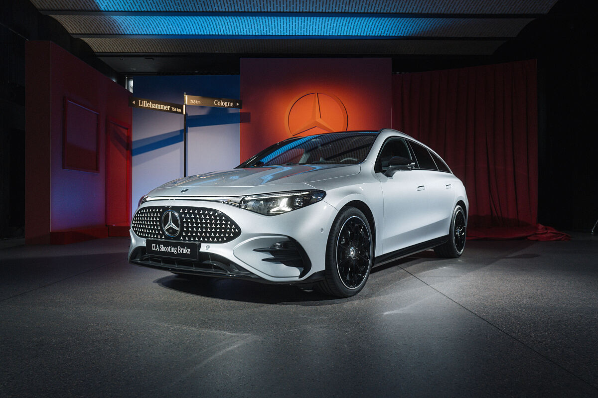 Der neue Mercedes Benz CLA Shooting Brake mit EQ Technologie: mehr Raum für Intelligenz