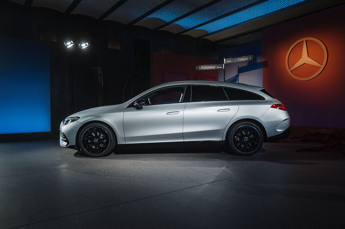 Der neue Mercedes Benz CLA Shooting Brake mit EQ Technologie: mehr Raum für Intelligenz